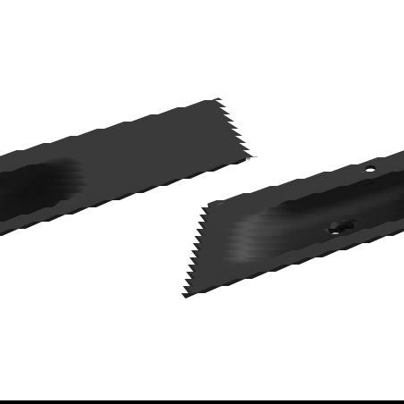 Mexen Vela balra beépített mosdókagyló 121 x 46,5 cm, fekete matt - 25231271L