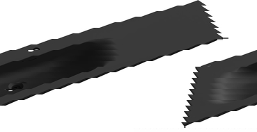 Mexen Vela lavoar încastrat în blat stânga 121 x 46,5 cm, negru mat - 25231271L