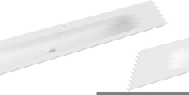 Mexen Vela munkalapba süllyesztett mosdókagyló 141 x 46,5 cm, matt fehér - 25231401