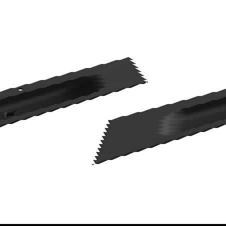 Mexen Vela pultba süllyesztett mosdó 161 x 46,5 cm, fekete matt - 25231671