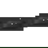 Mexen Vela chiuvetă dublă încastrată în blat 161 x 46,5 cm, negru mat - 25231671D