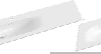 Mexen Vela balra beépített mosdókagyló 91 x 46,5 cm, fényes fehér - 25239000L