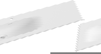 Mexen Vela chiuvetă încorporată în blat stânga 91 x 46,5 cm, alb mat - 25239001L