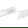 Mexen Vela chiuvetă încorporată în blat dreapta 91 x 46,5 cm, alb lucios - 25239000P