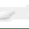Mexen Vela süllyesztett mosdókagyló, jobb oldali 91 x 46,5 cm, fehér matt - 25239001P