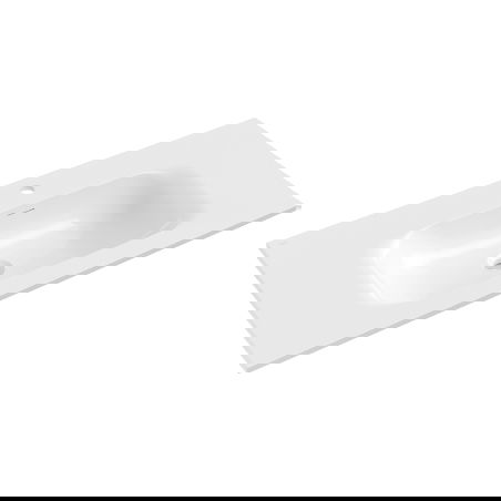 Mexen Vela chiuvetă încastrată în blat 101 x 46,5 cm, alb lucios - 25231000