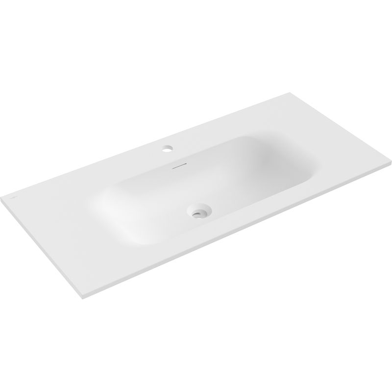 Mexen Vela chiuvetă încastrată în blat 101 x 46,5 cm, alb mat - 25231001