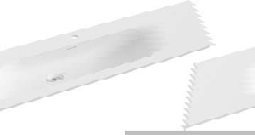 Mexen Vela lavoar încastrat în blat 101 x 46,5 cm, alb mat - 25231001