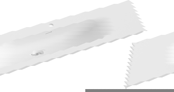 Mexen Vela süllyesztett mosdókagyló 101 x 46,5 cm, fehér matt - 25231001