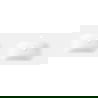 Mexen Vela chiuvetă dublă încastrată în blat 141 x 46,5 cm, alb mat - 25231401D