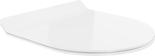 Mexen capac WC cu cădere lentă slim, duroplast, alb lucios - 39010100
