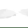 Mexen capac gros de toaletă cu închidere lentă, duroplast, Albă - 39020100