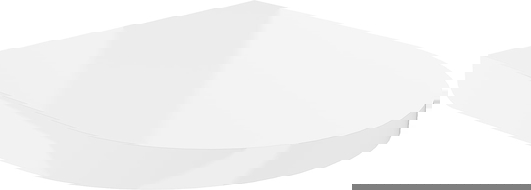 Mexen capac gros de toaletă cu închidere lentă, duroplast, Albă - 39020100