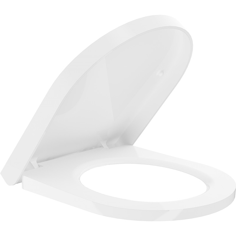Mexen lassan záródó kemény, duroplast, fényes fehér - 39020100