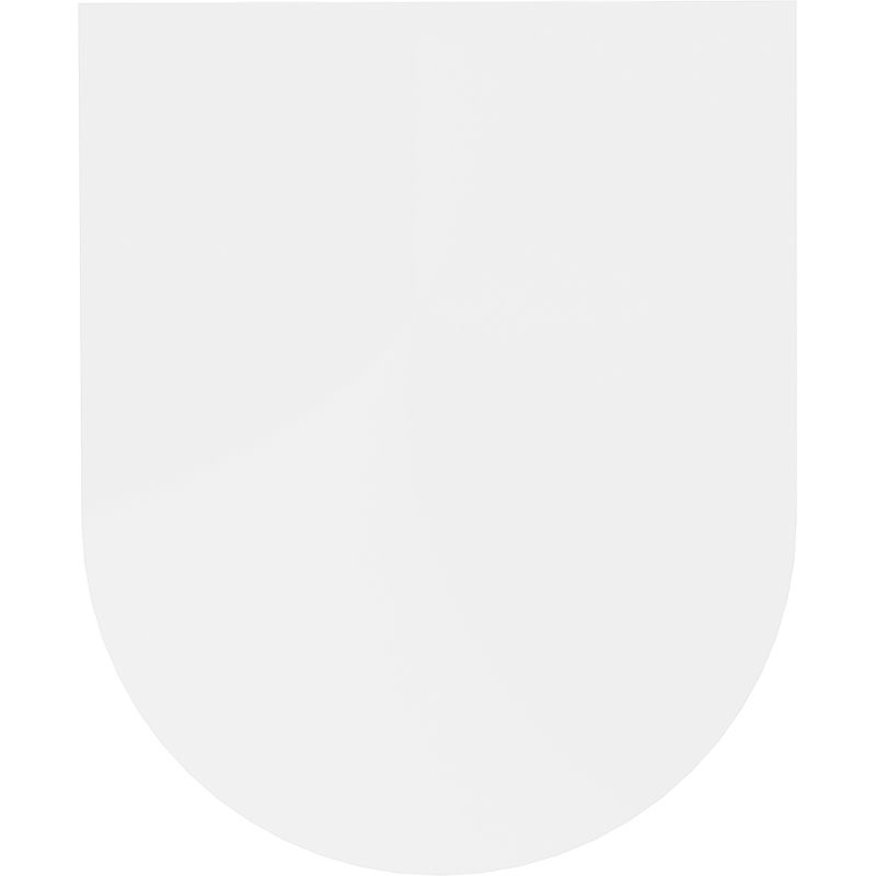 Mexen lassan záródó kemény ülőke, duroplast, fehér fényes - 39020100
