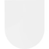 Mexen capac de toaletă cu cădere lentă, dur, duroplast, alb lucios - 39020100