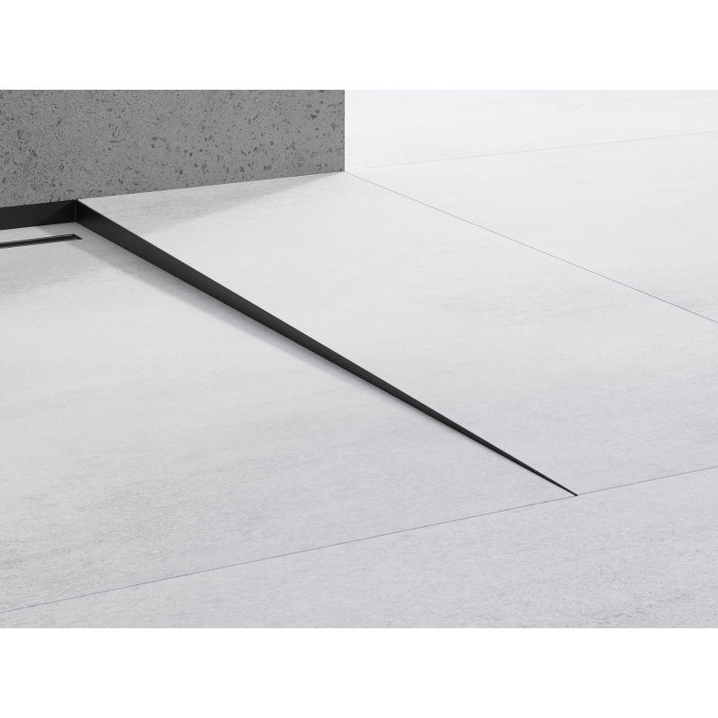 Mexen Line-B padlólépcső szegély 120 cm jobb, fekete - 187001120R