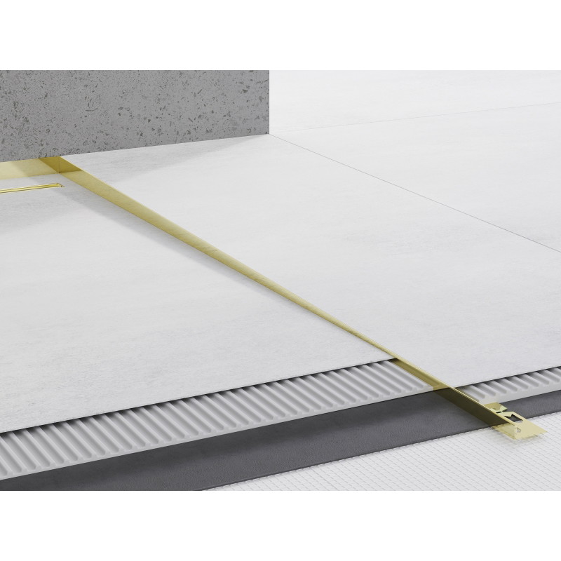 Mexen Line-B padlóléc 180 cm jobb, arany - 185001180R