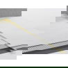 Mexen Line-B dosniță rampă de podea 180 cm dreaptă, aurie - 185001180R