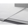 Mexen Line-B padlólépcső burkolat 120 cm bal, inox - 181001120L