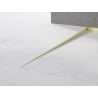 Mexen Line-B padlószint-eséslista 120 cm bal, arany kefe - 185501120L