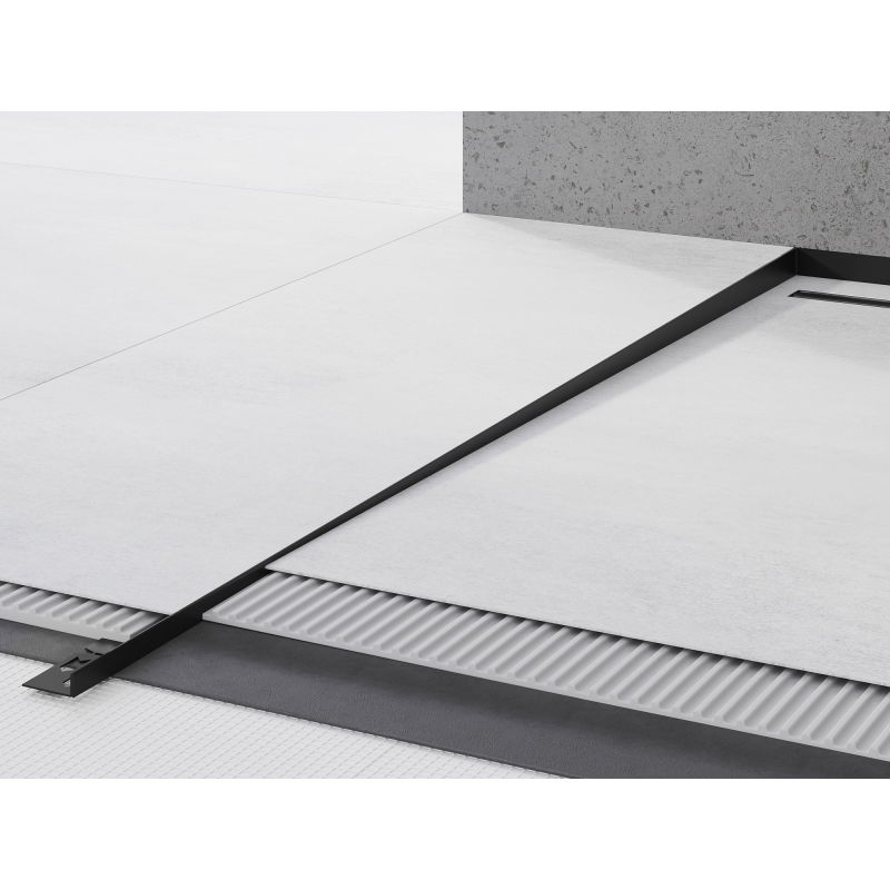 Mexen Line-B padlólejtő szalag 120 cm bal, fekete - 187001120L