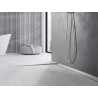 Mexen Line-B padlószegély lejtős balos, 180 cm, inox - 181001180L