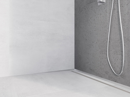 Mexen Line-B profil de scurgere pe perete 120 cm stânga, inox - 181002120L