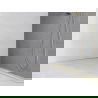 Mexen Line-B listă de scădere a peretelui 120 cm stânga, auriu - 185002120L