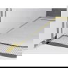 Mexen Line-B listă de scădere a peretelui 120 cm stânga, auriu - 185002120L