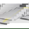 Mexen Line-B listwa spadkowa prișcienna 120 cm stânga, aurie periată - 185502120L