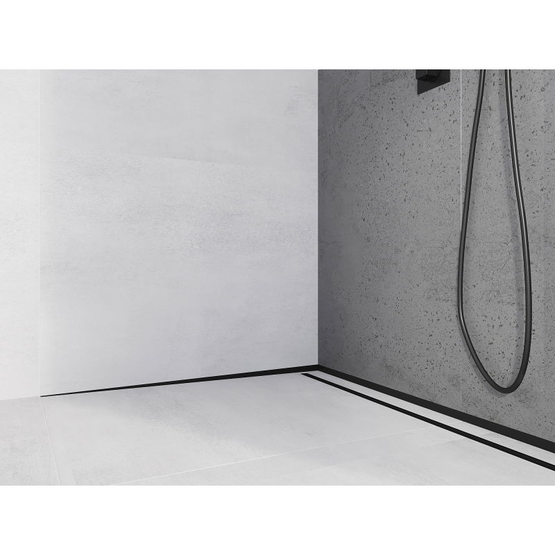 Mexen Line-B perete stânga 120 cm neagră - 187002120L