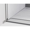 Mexen Line-B fali listal a falon 180 cm bal, inox - 181002180L