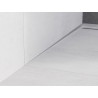 Mexen Line-B plintă înclinată de perete 180 cm stânga, inox - 181002180L