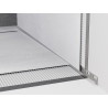 Mexen Line-B burlan descendent în perete 120 cm dreapta, inox - 181002120R