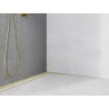 Mexen Line-B plintă înclinată de perete 120 cm dreapta, aurie - 185002120R