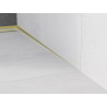 Mexen Line-B plintă de înclinare perete 120 cm dreapta, aurie periată - 185502120R