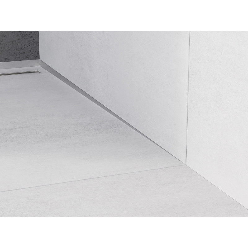Mexen Line-B plintă de scurgere perete 180 cm dreapta, inox - 181002180R