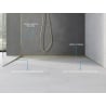 Mexen Line-B listwa de scurgere de perete 180 cm dreapta, auriu - 185002180R