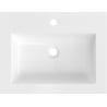 Mexen Otis chiuvetă încastrată în blat 61 x 46,5 cm, alb lucios - 25186000