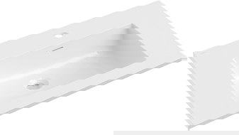 Mexen Otis munkalapba süllyesztett mosdó 71 x 46,5 cm, fényes fehér - 25187000