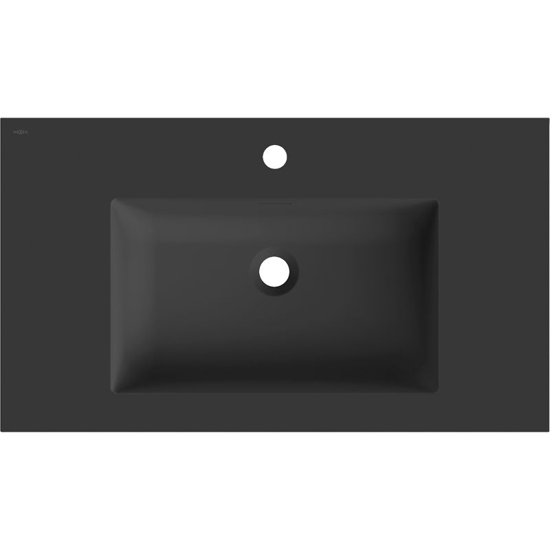 Mexen Otis chiuvetă încastrată în blat 81 x 46,5 cm, negru mat - 25188071