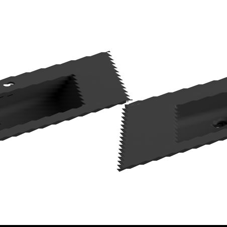 Mexen Otis chiuvetă încastrată în blat 81 x 46,5 cm, negru mat - 25188071