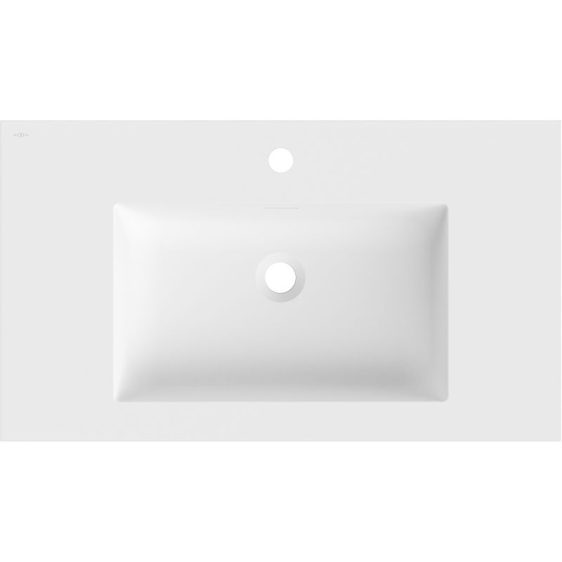 Mexen Otis chiuvetă încastrată în blat 81 x 46,5 cm, alb mat - 25188001