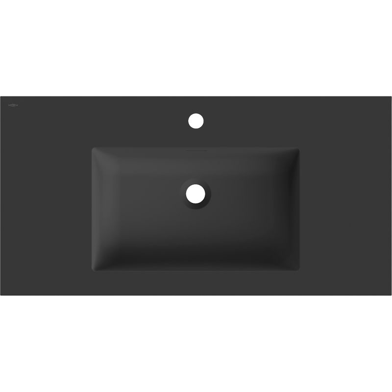 Mexen Otis chiuvetă încastrată în blat 91 x 46,5 cm, negru mat - 25189071