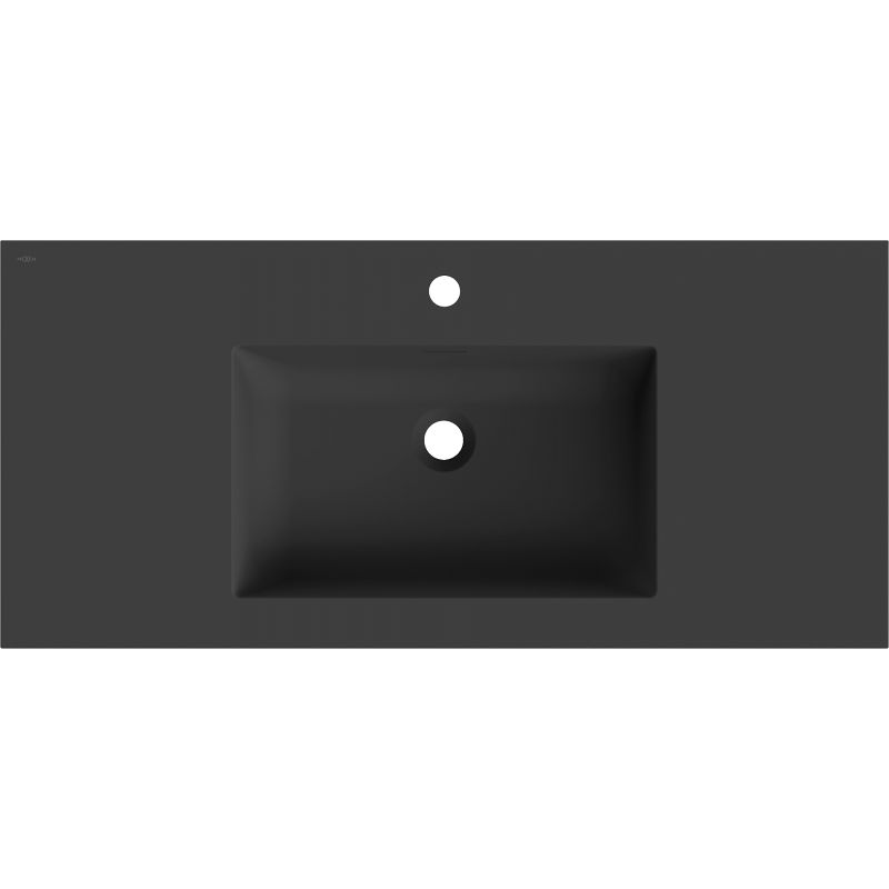 Mexen Otis chiuvetă încastrată în blat 101 x 46,5 cm, negru mat - 25181071