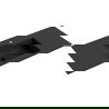 Mexen Otis chiuvetă încastrată în blat 101 x 46,5 cm, negru mat - 25181071