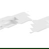 Mexen Otis chiuvetă încastrată în blat 101 x 46,5 cm, alb lucios - 25181000