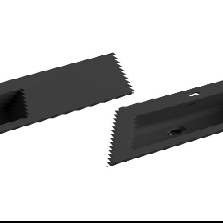 Mexen Otis chiuvetă încastrată în blat stângă 101 x 46,5 cm, negru mat - 25181071L