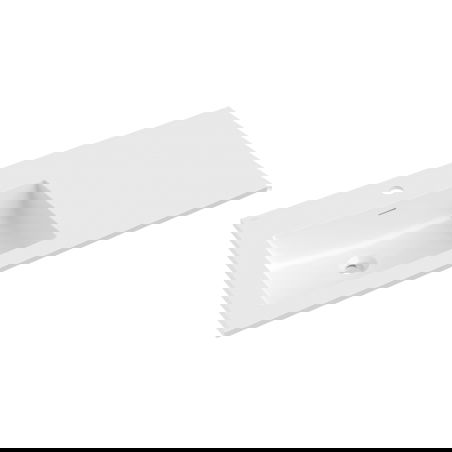 Mexen Otis balra beépíthető mosdó 101 x 46,5 cm, fehér fényes - 25181000L